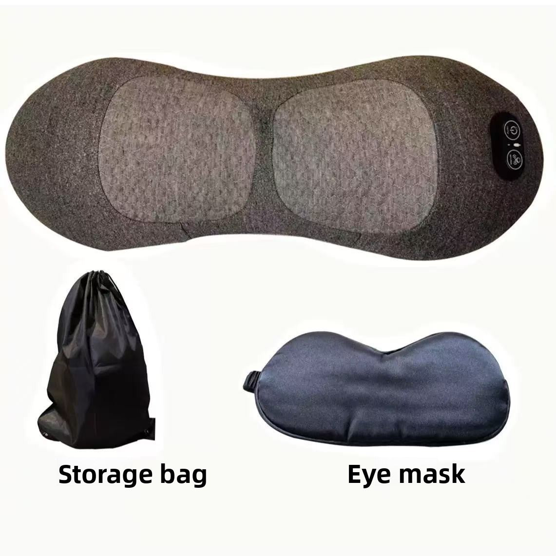 Multifunctional Lumbar Massage Pillow with Heating and Vibration